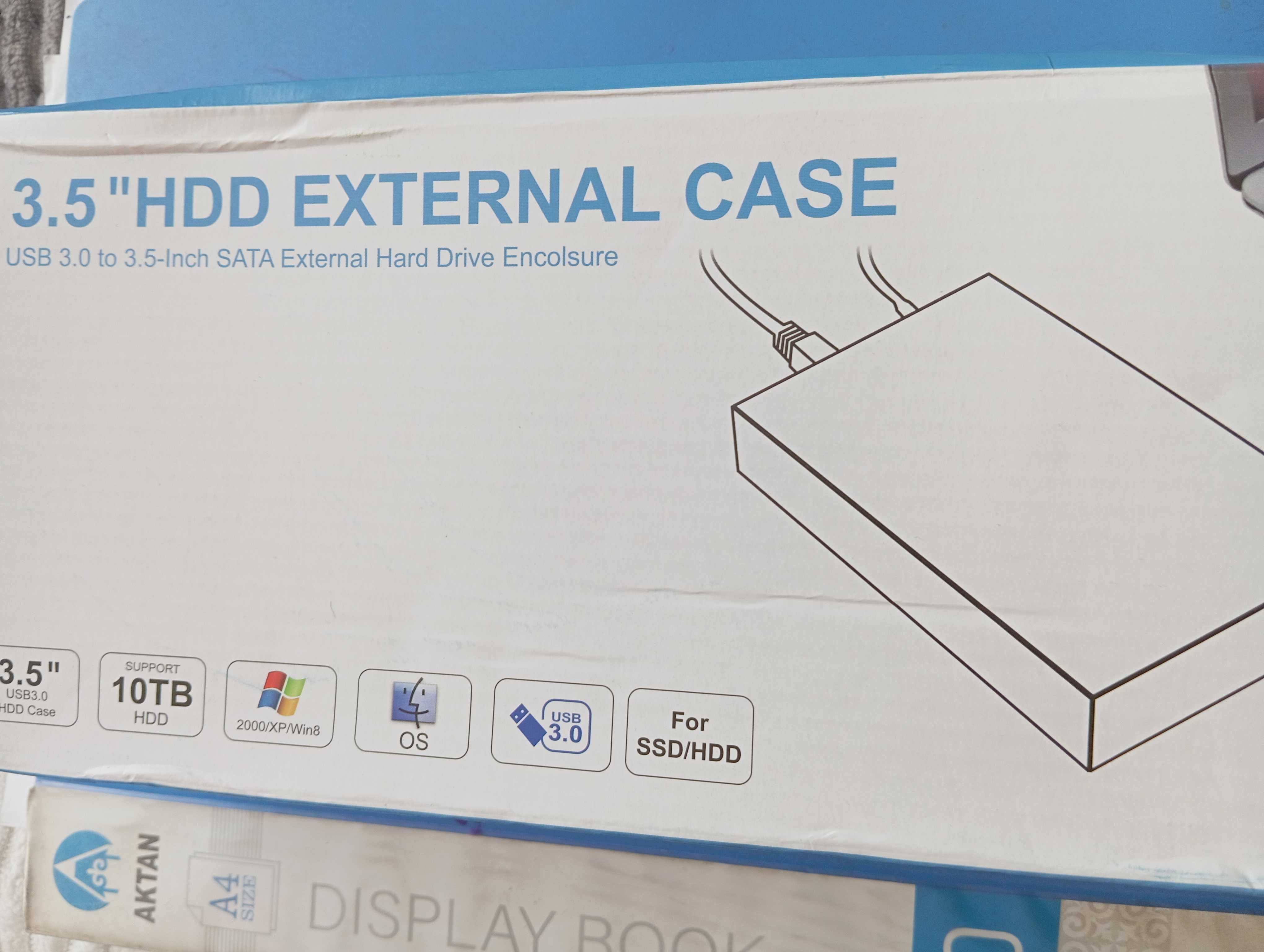 Внешний кейс для диска 3"5 HDD External Case USB 3.0