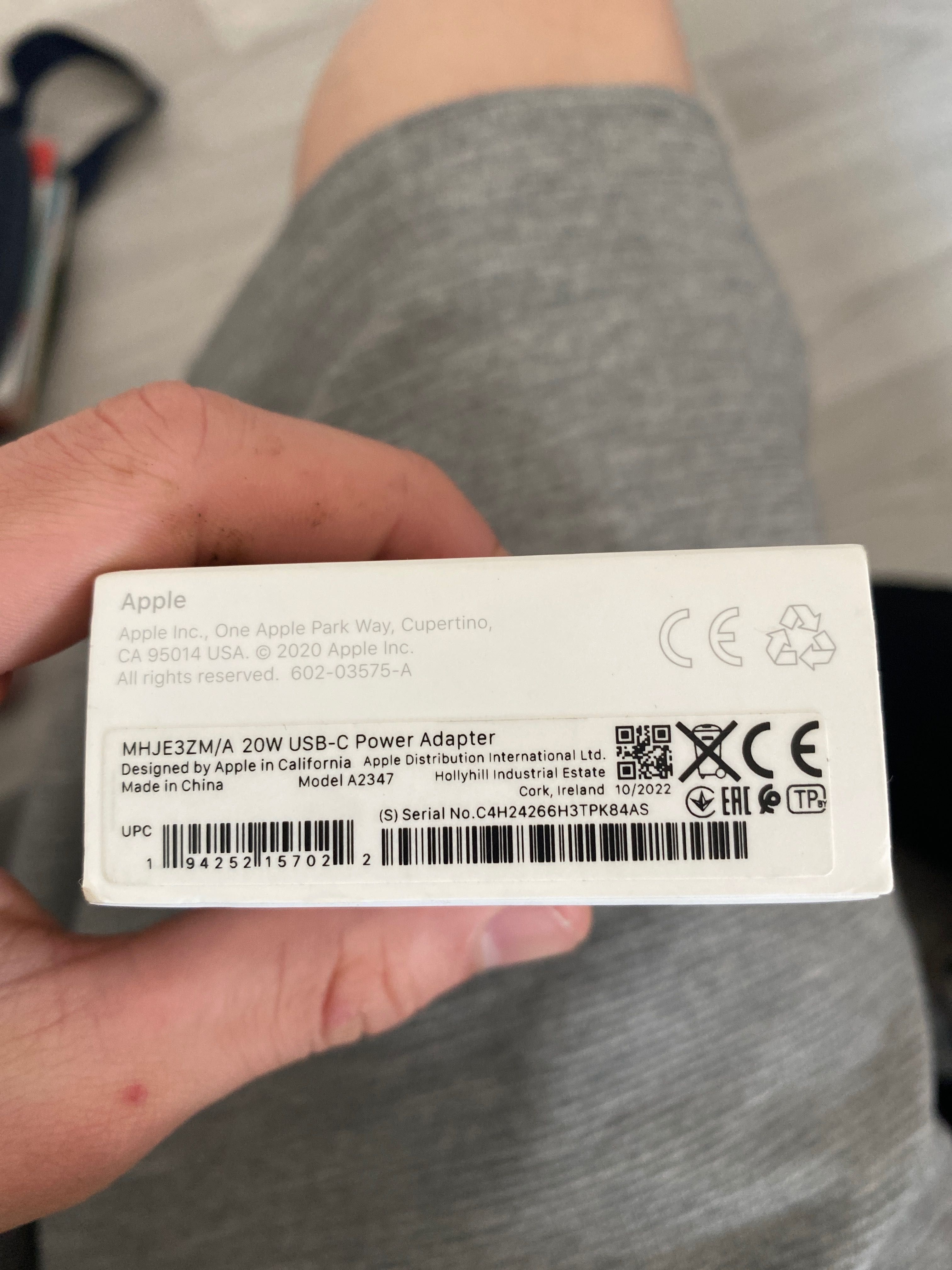 20W Power Adapter