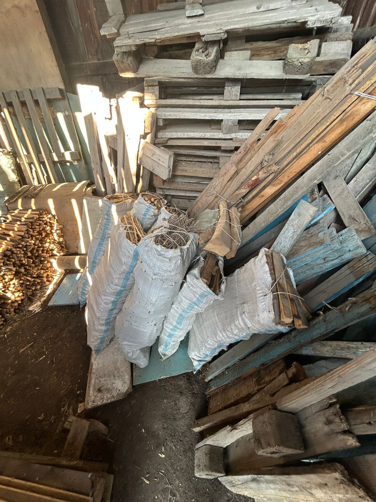 Продам дрова в мешках