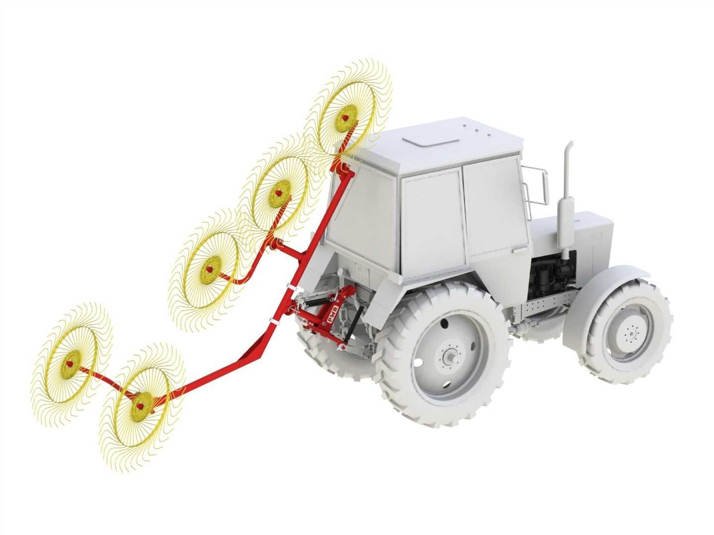 Грабли колесно-пальцевые HARVEST  PWR 5  г.Барнаул.