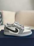 Кроссовки Nike air jordan 1 low Dior