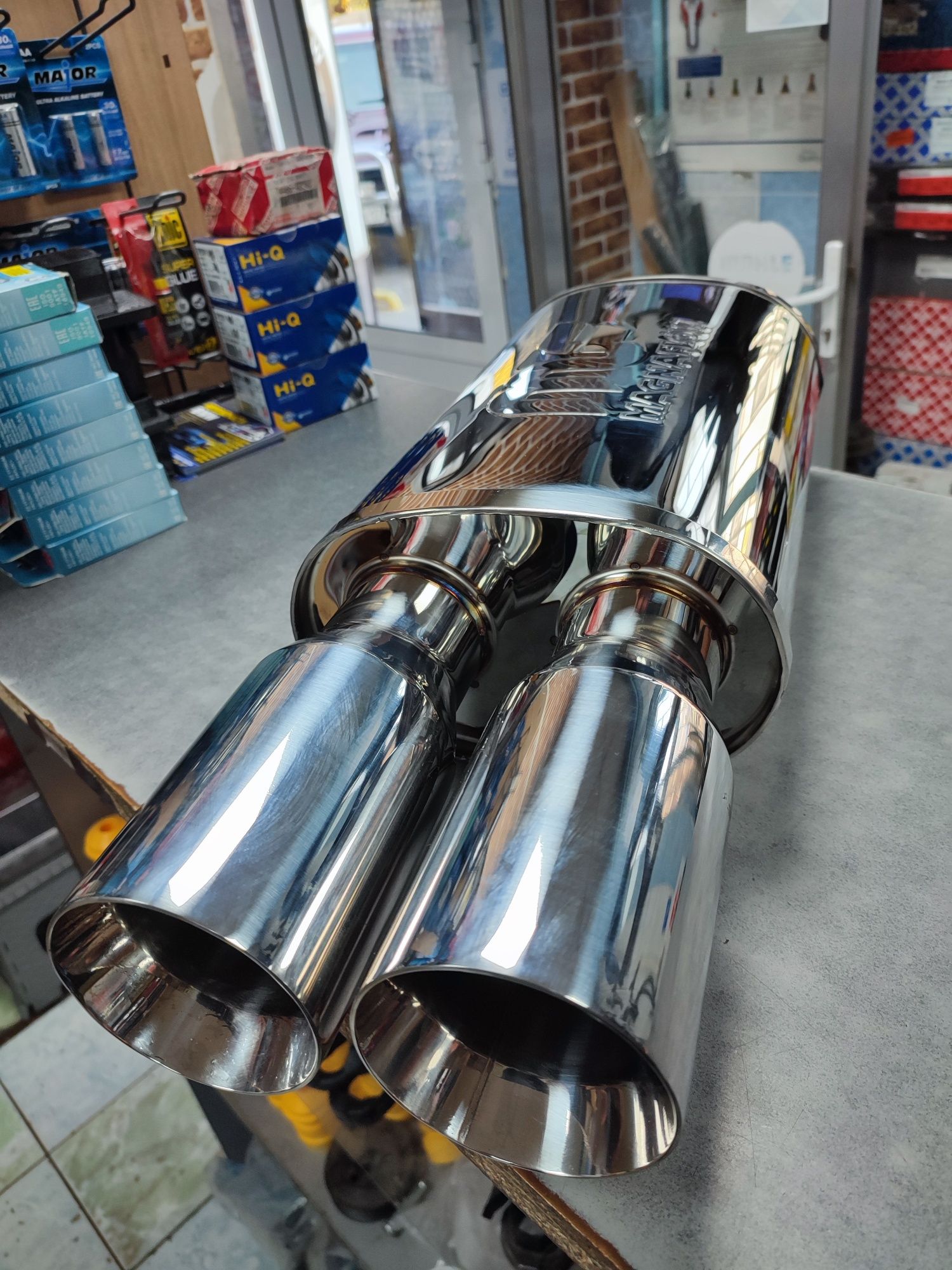 MagnaFlow банка глушитель BMW E39