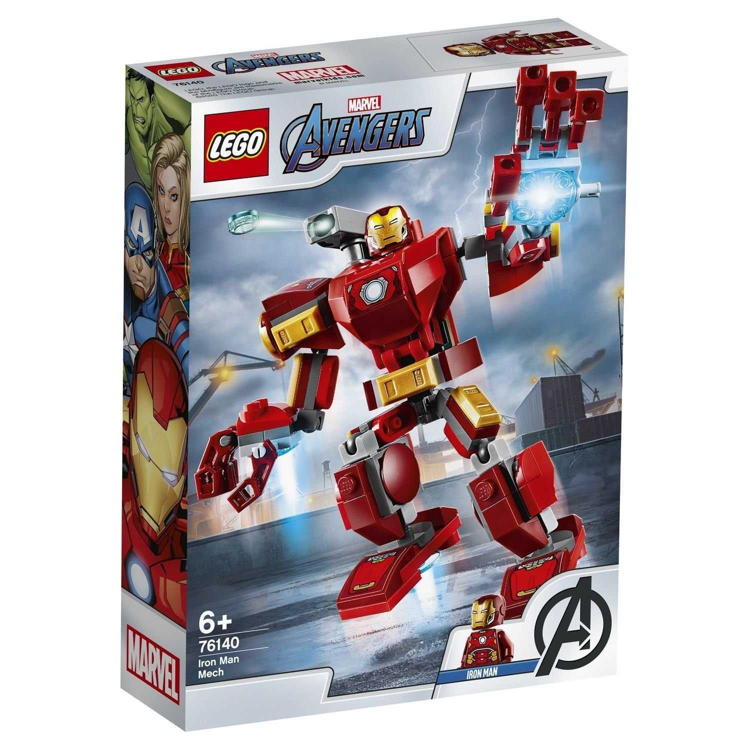 LEGO 76140 Железный Человек трасформер Super Heroes Оригинал Новый
