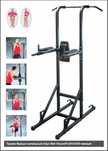 Турник, Брусья, Пресс HouseFit DH-8130