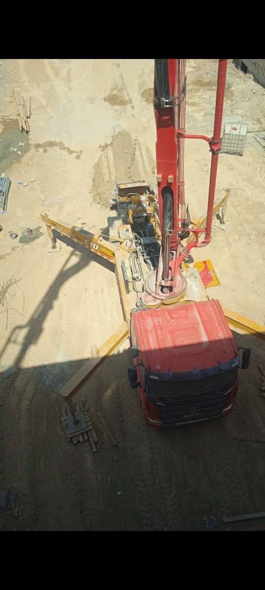 Автобетононасос Туркестан Слон Насос Помпы бетоном заливаем24/7 52.36м