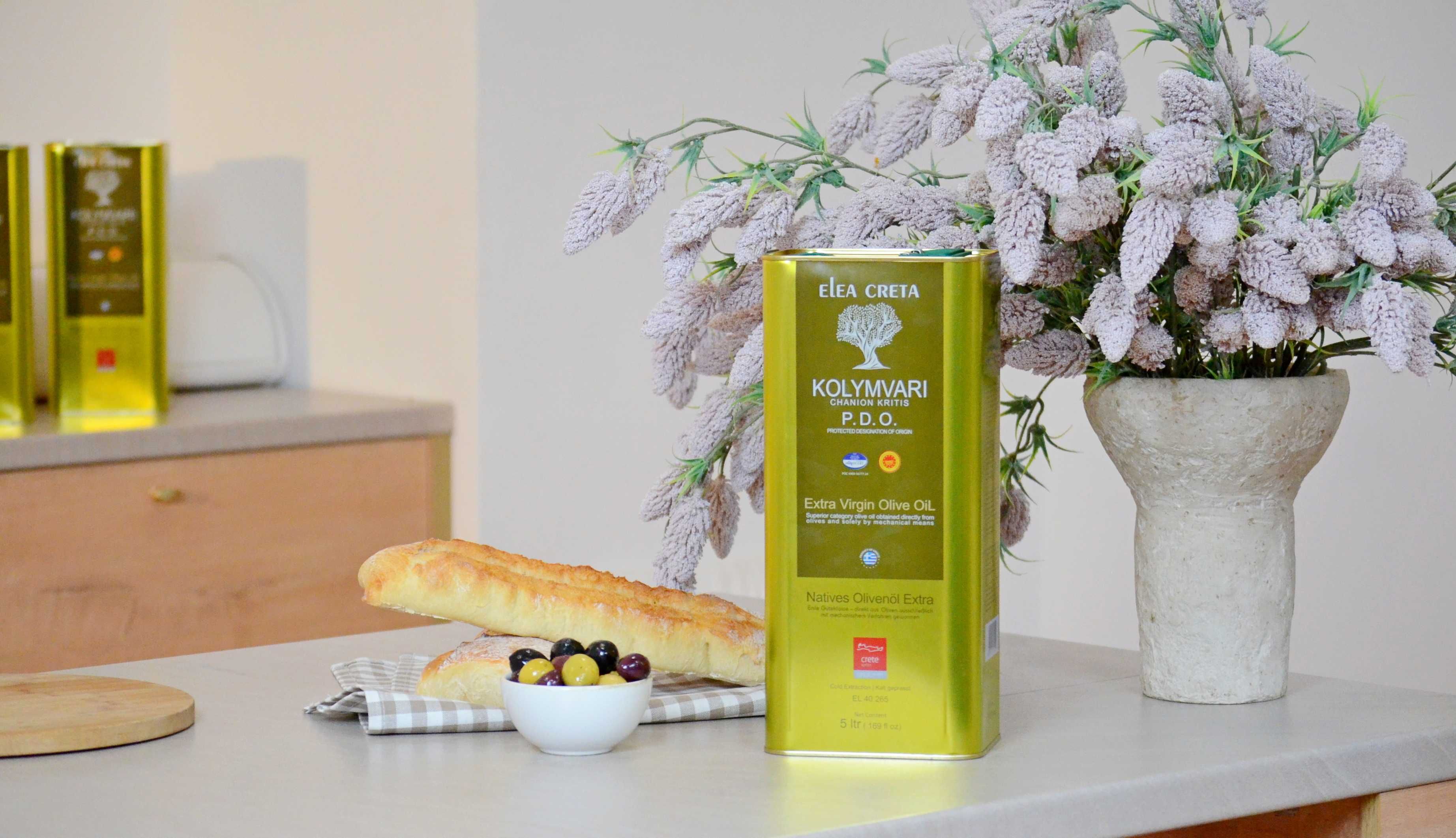 Оливковое масло Extra Virgin Elea Creta PDO Kolymvari 5 л