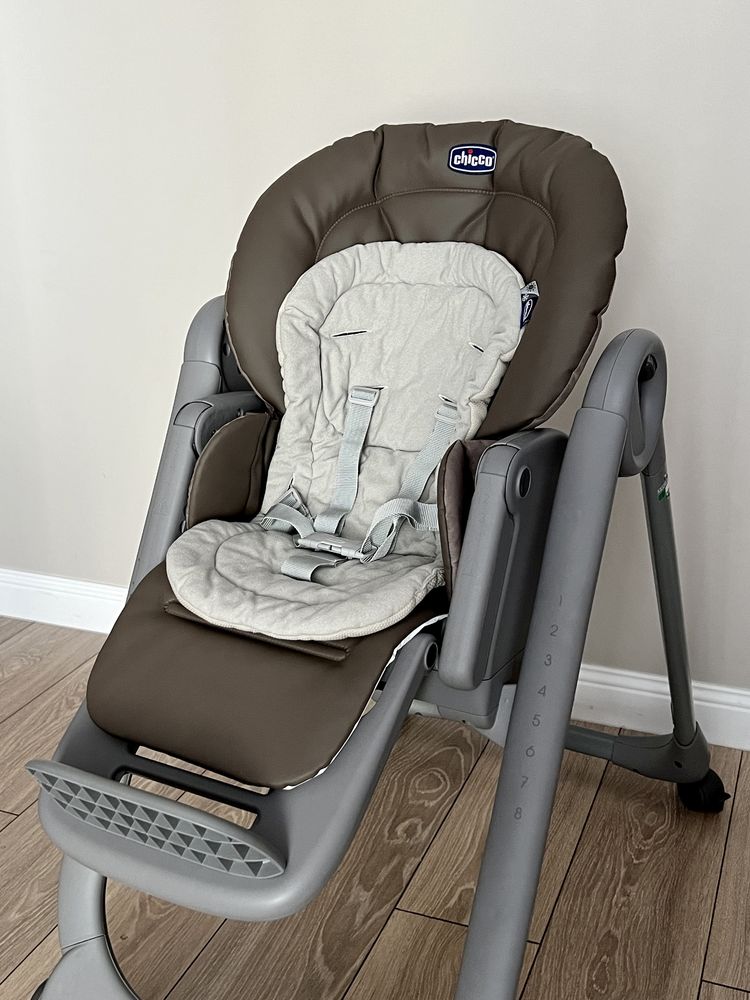 Стульчик для кормления Chicco Polly Magic Relax Cocoa