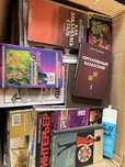 Коробка книг. Книги, журналы разных жанров