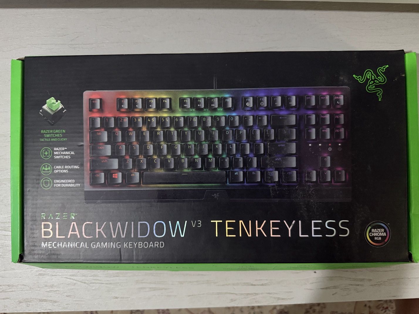Клавиатура razer blackwidow v3 tenkeyless