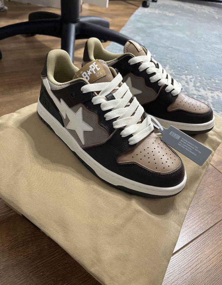 Bape sk8 sta m2 #8 brown