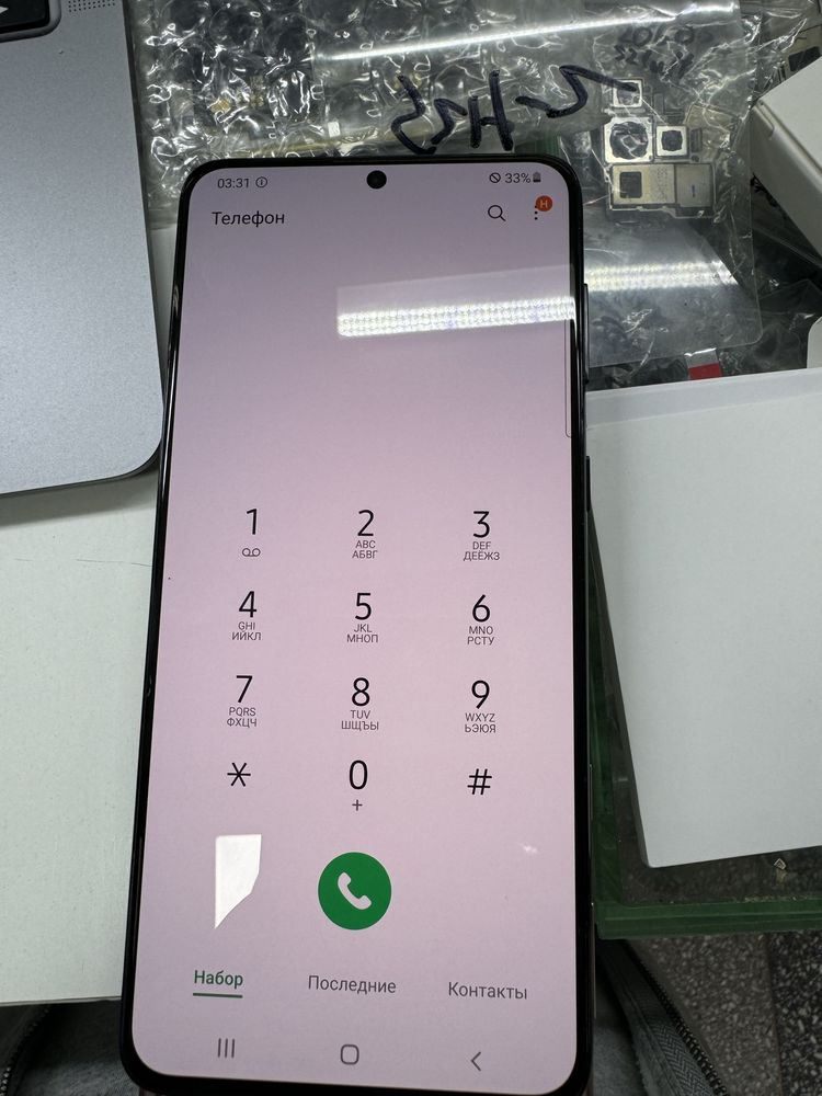 Экран на модели Samsung