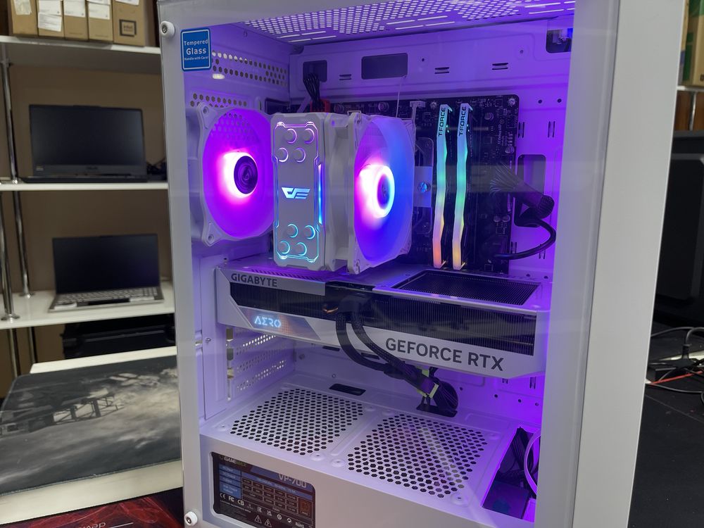 Мощный игровой системный блок-Core i5-14400F/16GB/SSD1TB/RTX4070-12GB