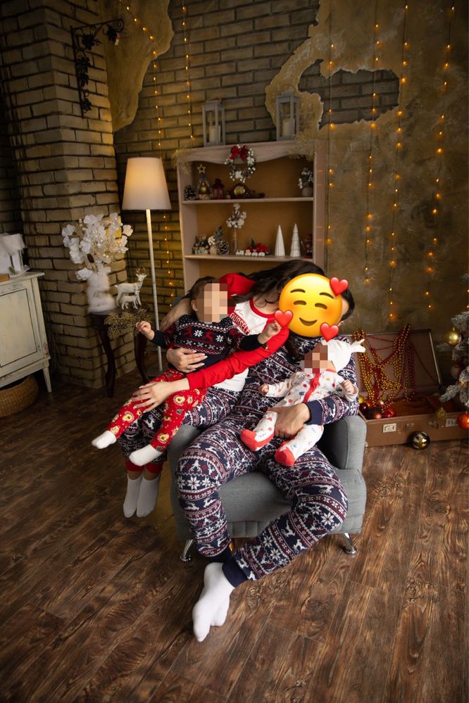 Family look новогодний семейный образ