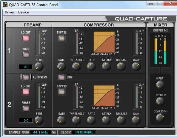Звуковая карта Roland UA-55 Quad-Capture (УНИКАЛЬНОЕ ПРЕДЛОЖЕНИЯ)
