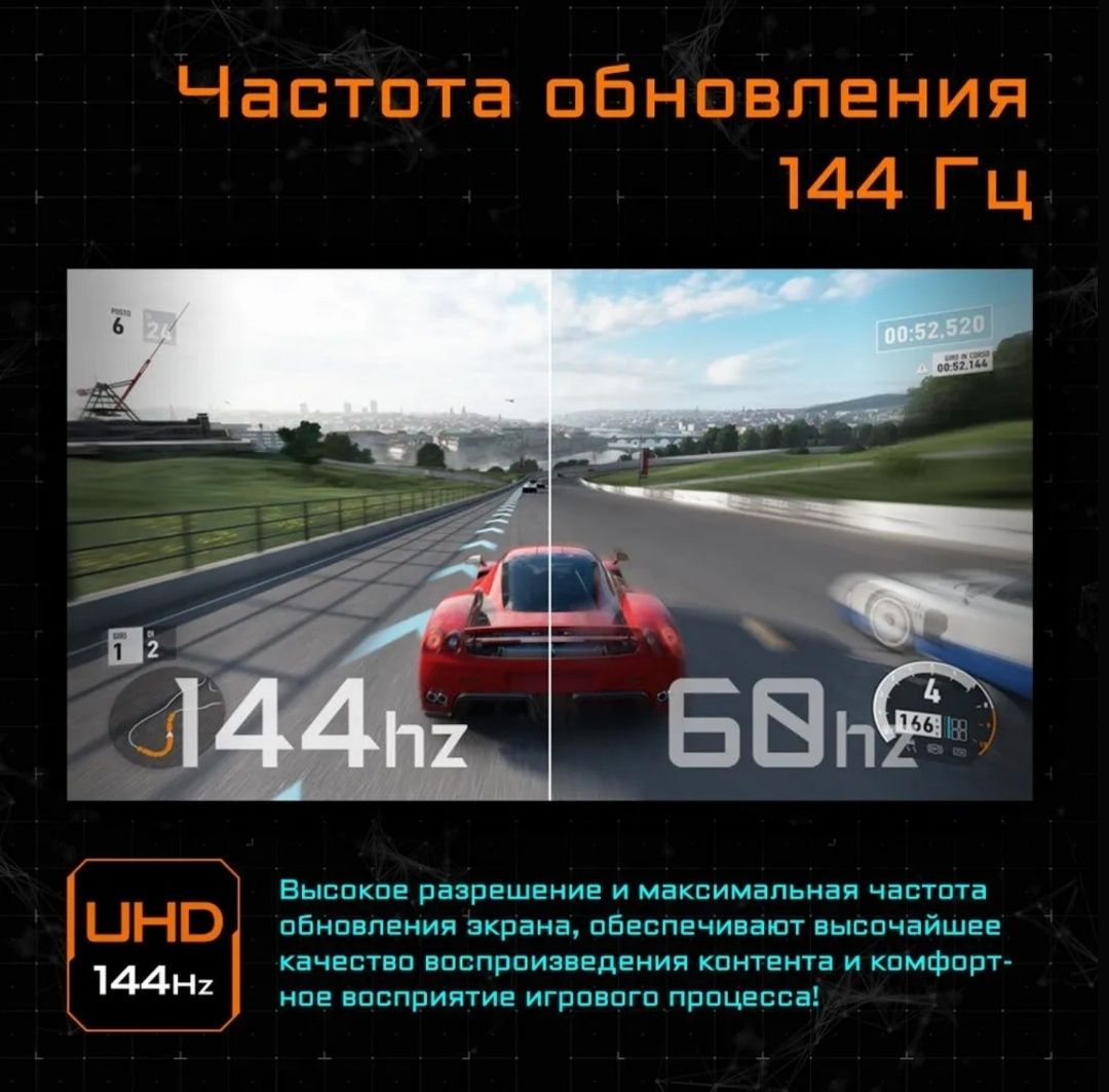 Gigabyte M28U 4К / 144 ГЦ / Fast IPS / Adaptive sync / 1 ms / 28 дюймо