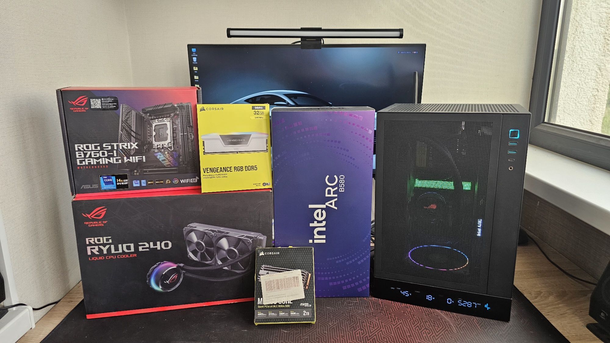 Игровой компьютер в формате mini itx