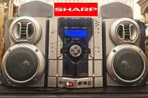 Музыкальный центр  CD-VC 656 W SHARP .380вт 8 динамиков