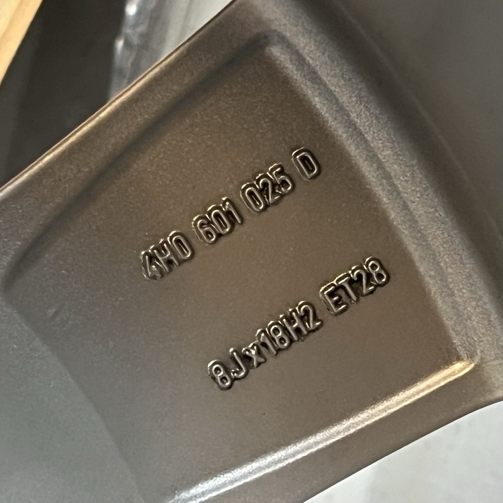 Оригинальные диски Audi A8 D4/4H, 8Jx18