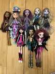 Куклы monster high, ever after high, barbie
