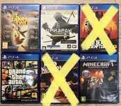 Игры на пс4 Призрак цусимы, GTA 5, minecraft, it takes two
