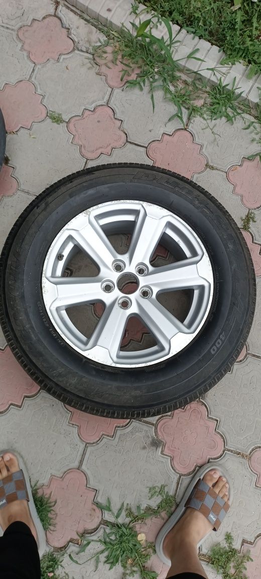 Колесо с диском с чехлом