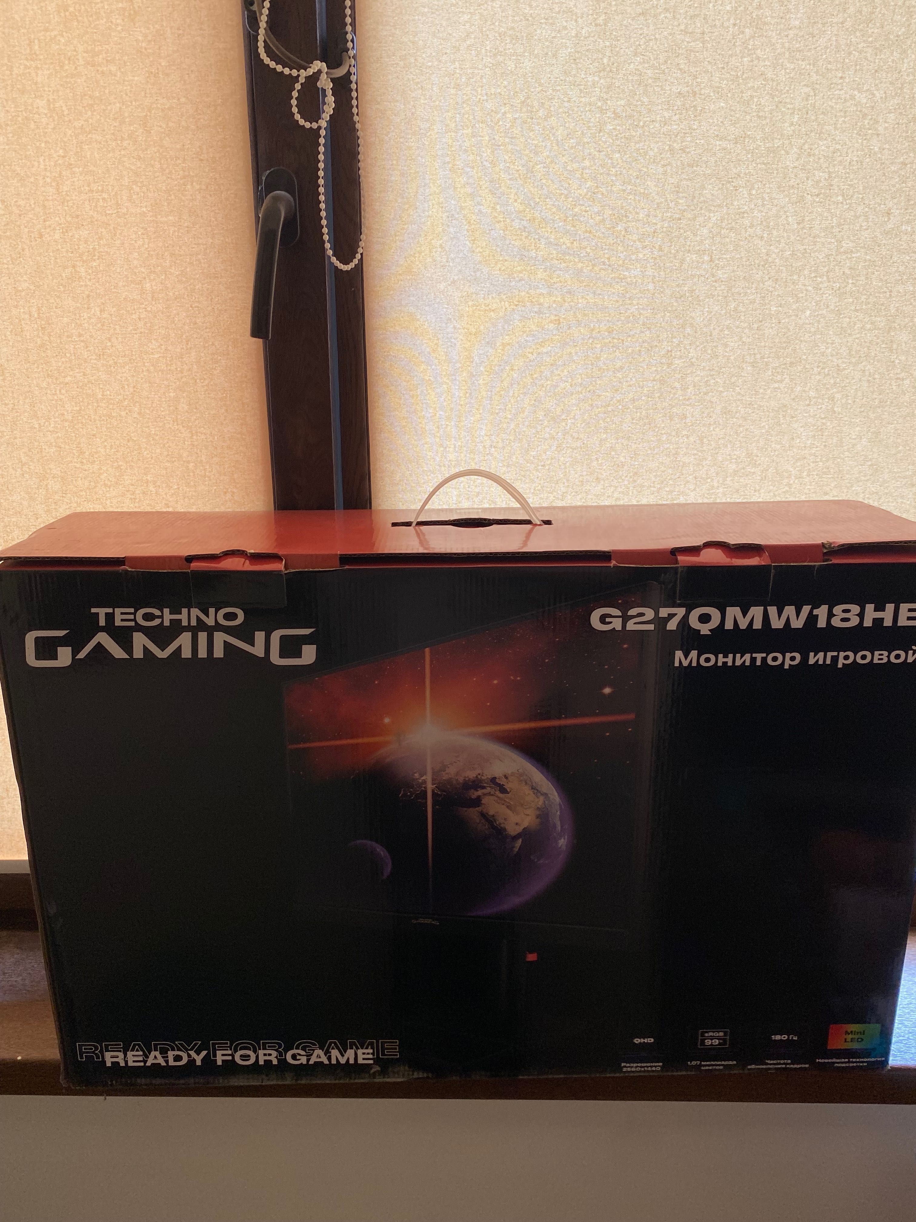 Монитор Игровой 27" 2560x1440 16:9 IPS MiniLED 180ГЦ (2HDMI+2DP)