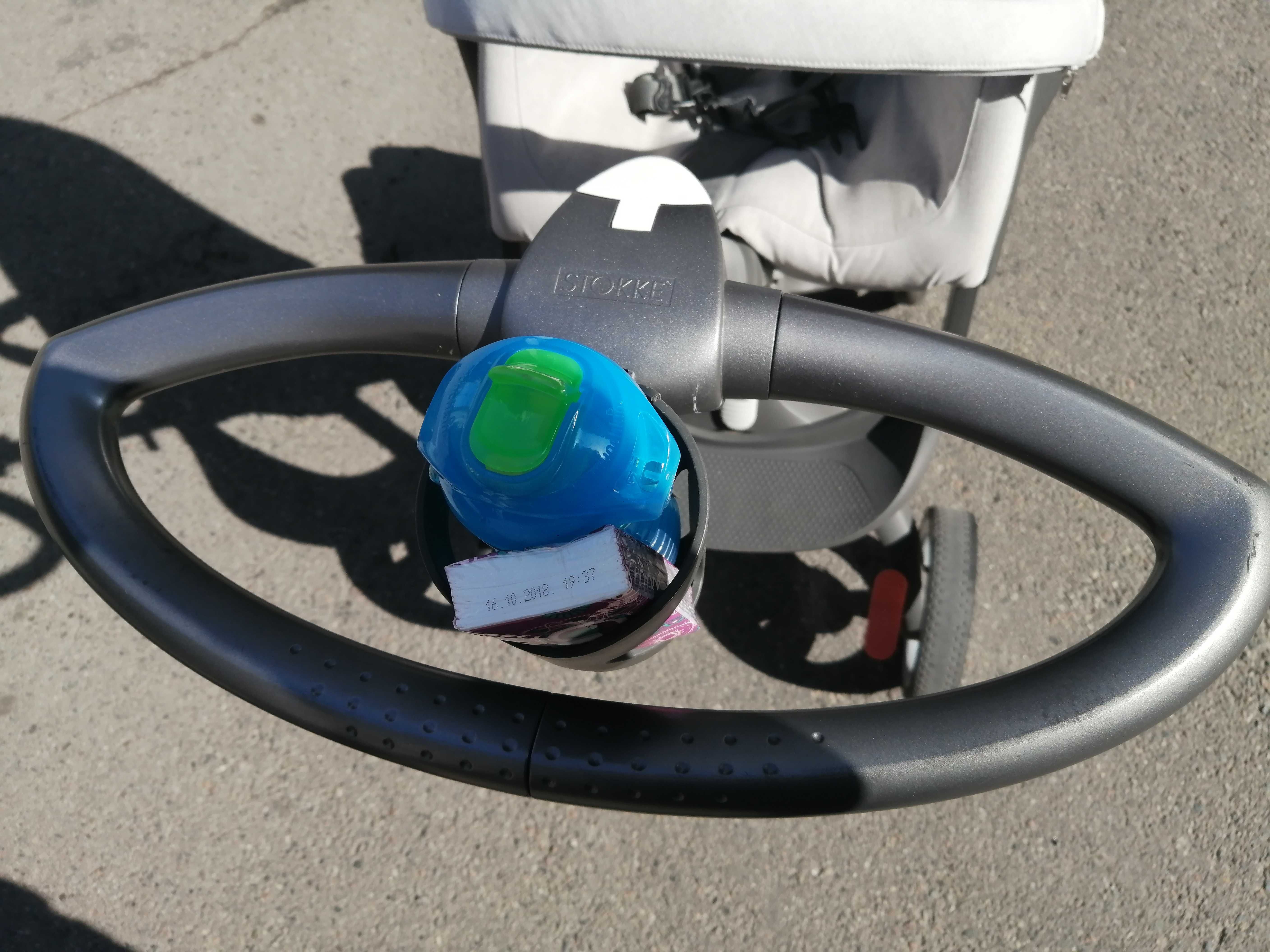 Коляска Stokke Xplory серая б.у. Полный комплект.