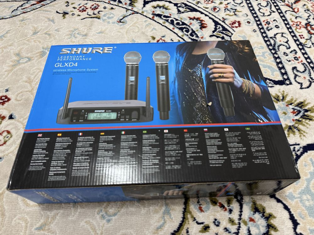 Продется микрофон shure GLXD4