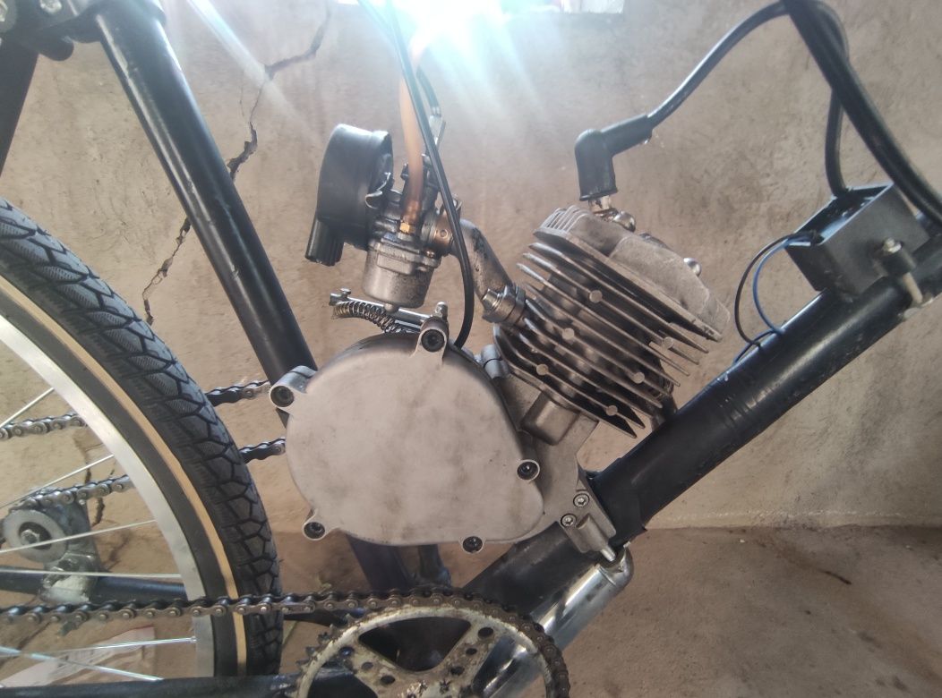 ВЕЛАМОТОР F80cc велосипед