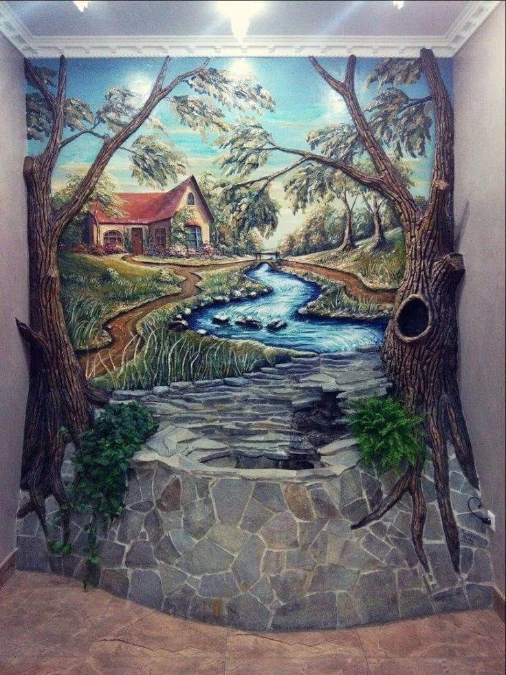 3D Картины, искусство любая поверхность