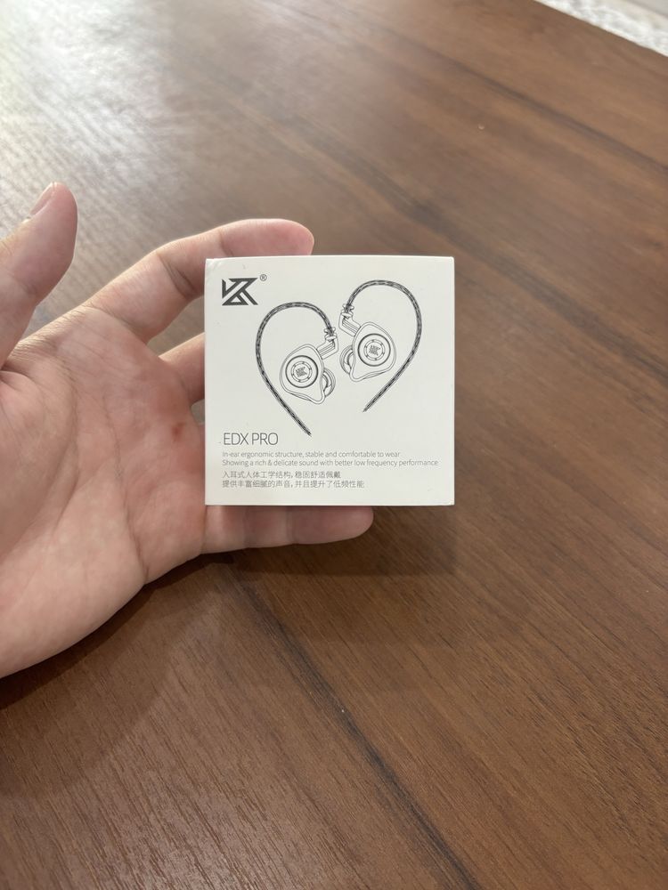 наушники от knowledge zenith kz edx pro белый