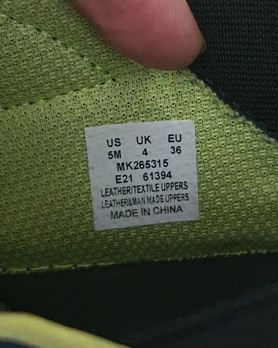 Полуботинки кроссовки Merrell 36p