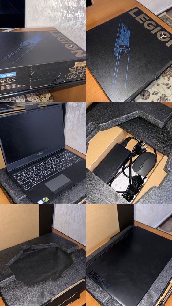 LENOVO Legion, Black;  сумка в подарок