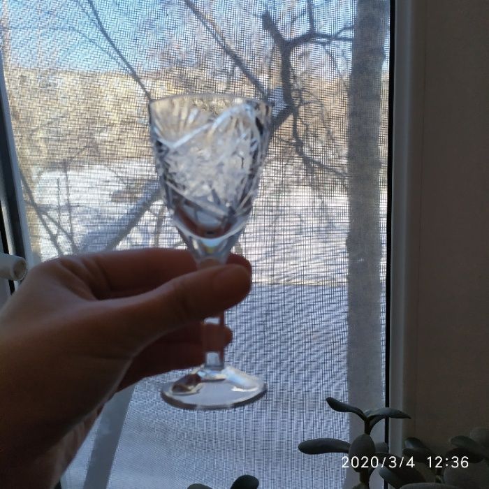 Рюмки хрустальные СССР п094
