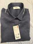 Uniqlo рубашка лён