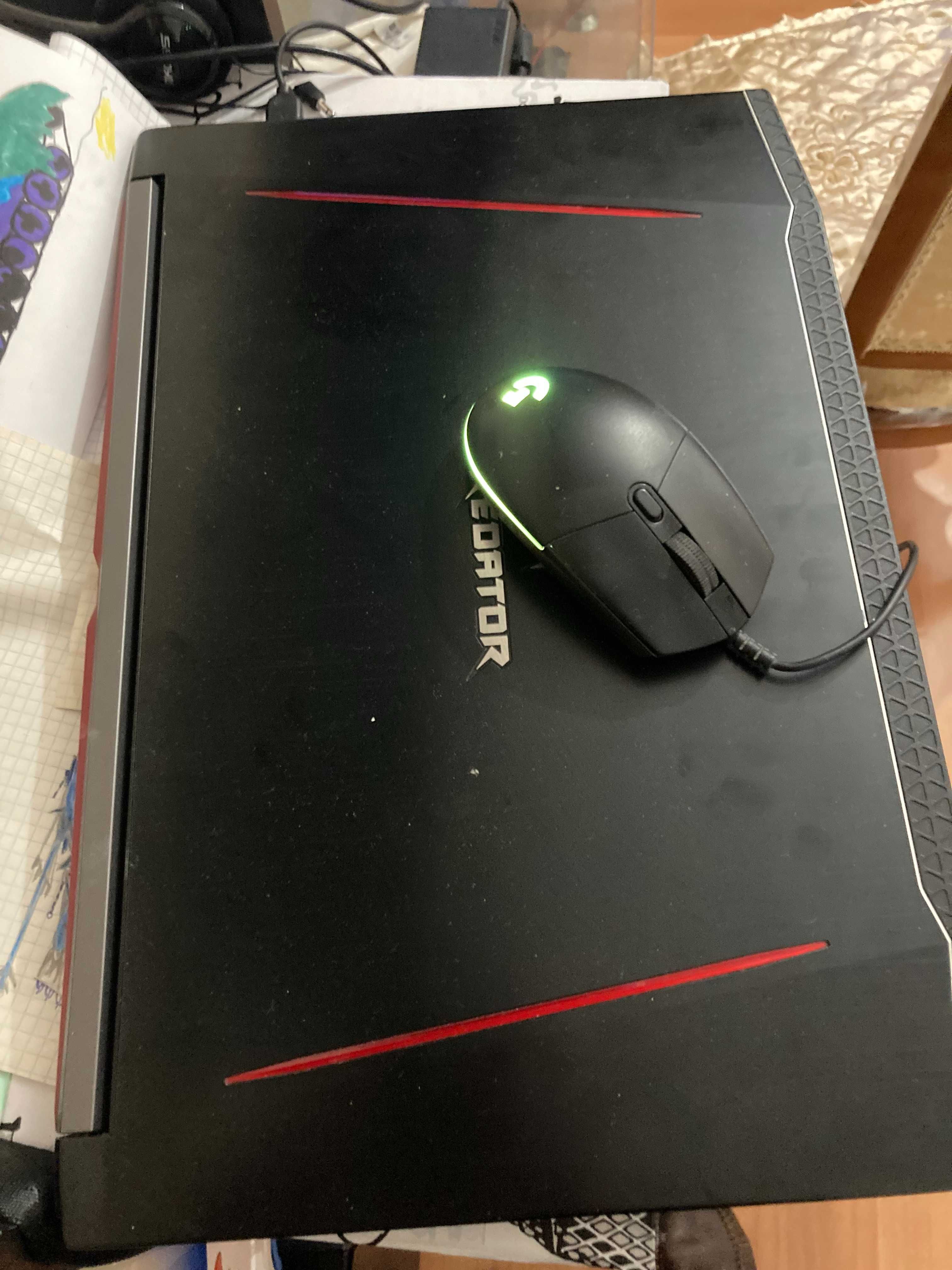 Продам ноутбук игровой core i7 7700. Обмен на монитор игровой.