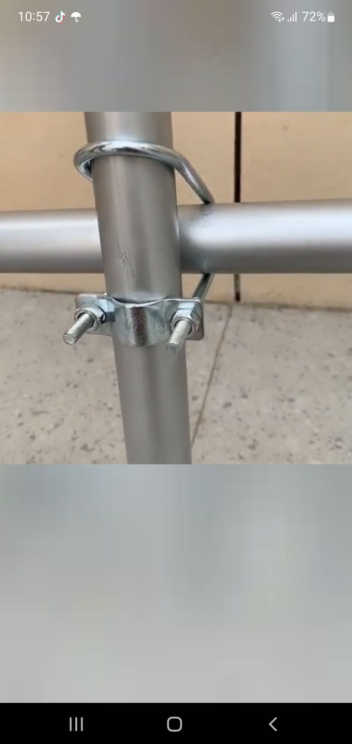 Крепеж труб между собой без сварки