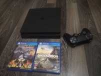 Playstation 4 slim с играми
