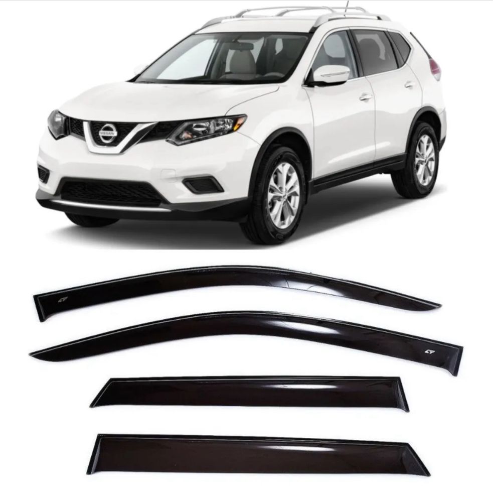 Дефлекторы окон Nissan X-Trail с 2015 по 2023