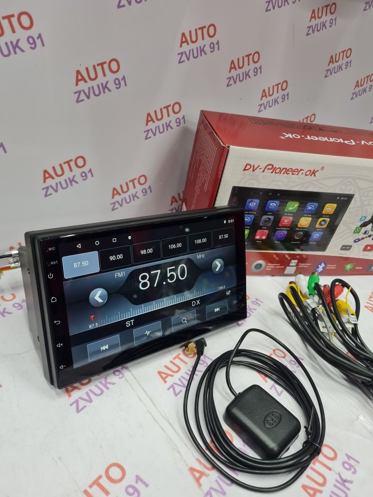 Акция!! Магнитола на Андроиде/Android 13. DSP звук!! PIONEER!!! 5D !