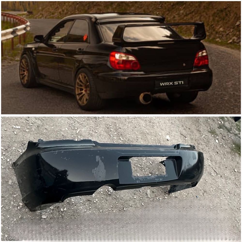 Бампера на Subaru Impreza GDB обвес WRX STI