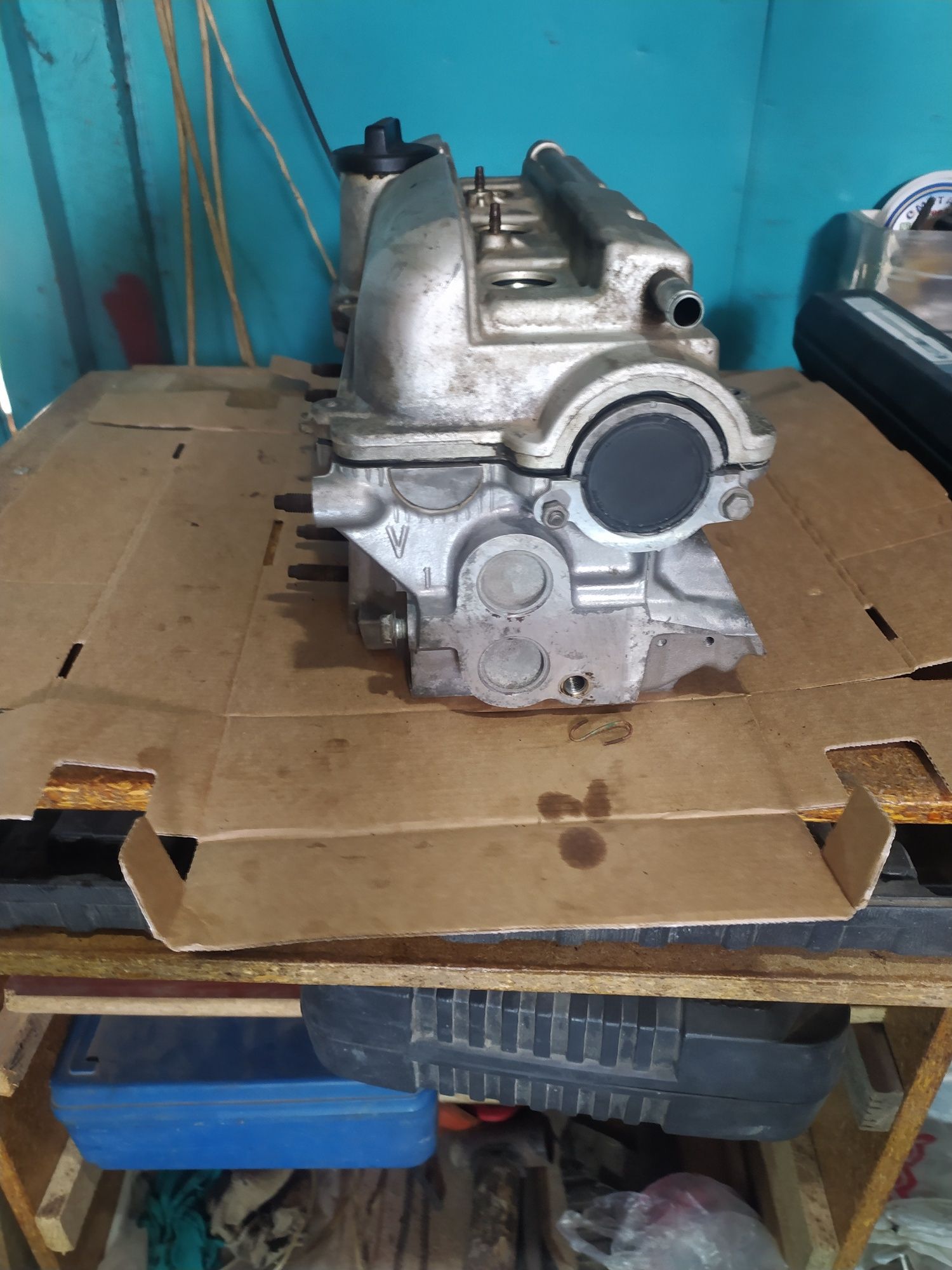 ГБЦ 3vz-fe головка блока цилиндров