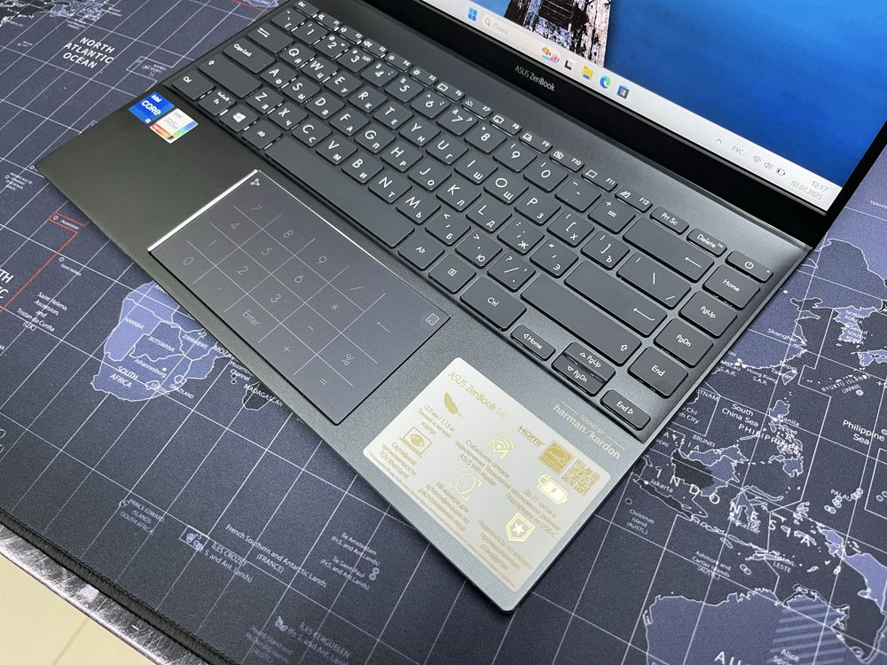 Ультрабук Asus ZenBook 14 Core i5-1135G7RAM 8GB/SSD 512GB/Iris graph