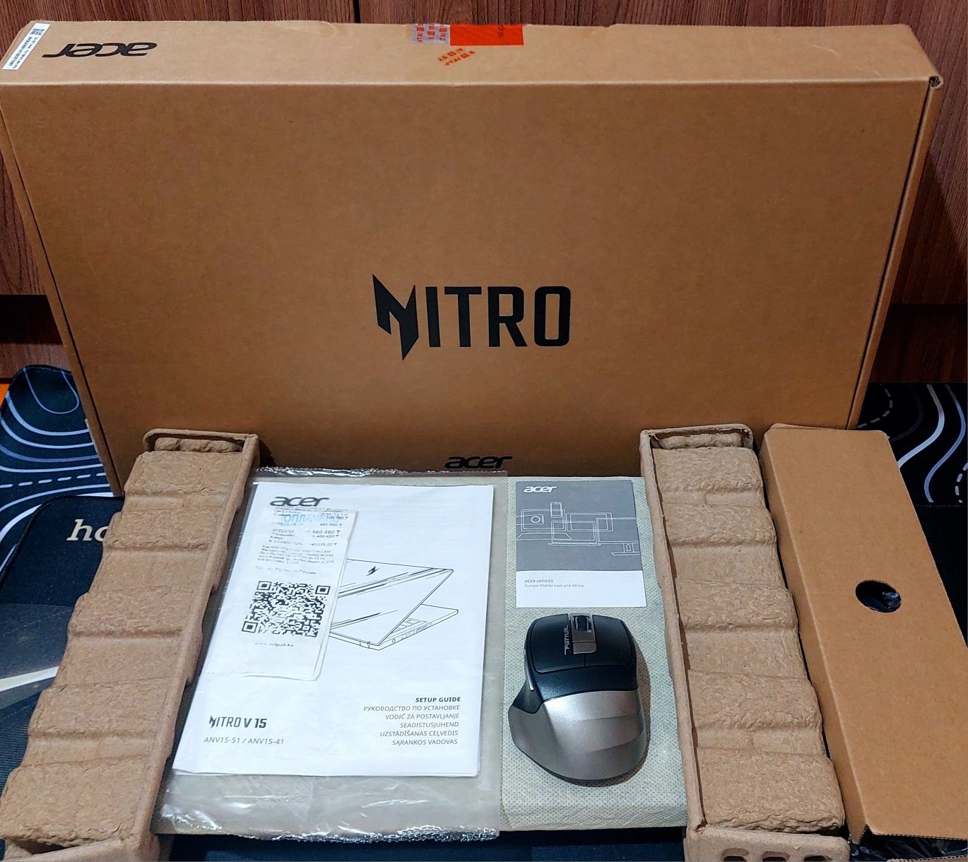 Aser Nitro v15 RTX4050 6GB! 2024г