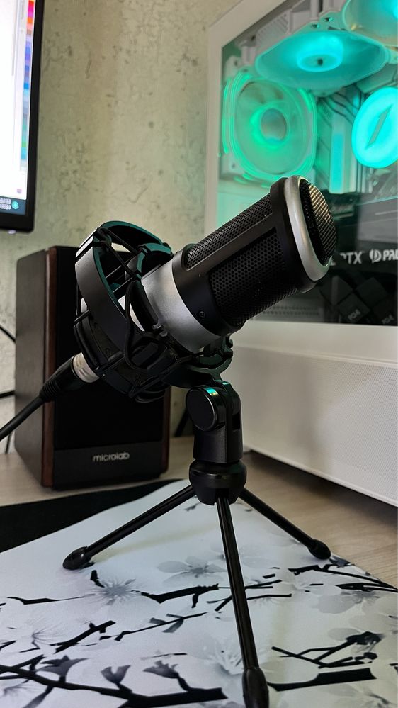 Конденсаторныф микрофон TakStar + Streinberg