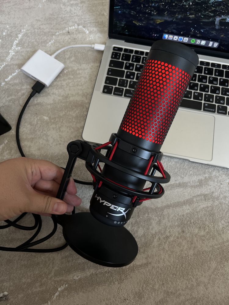 Микрофон HyperX Quadsast