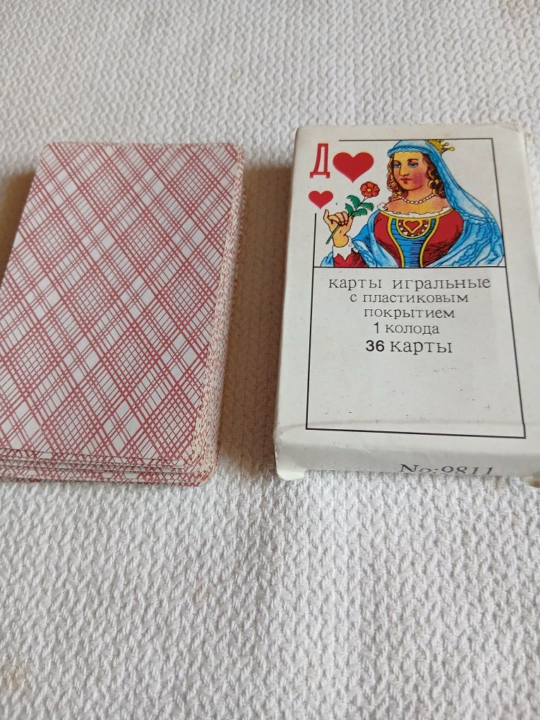 Продам карты игральные 1 колода 36 шт.