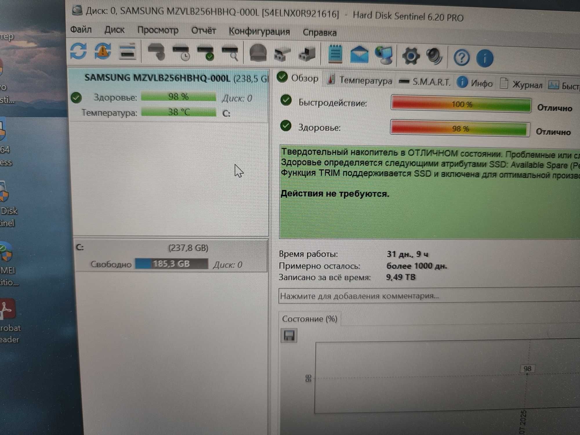 Lenovo ThinkPad T14S Gen2/i5-1145G7/16/256/IrCam/TouchScreen