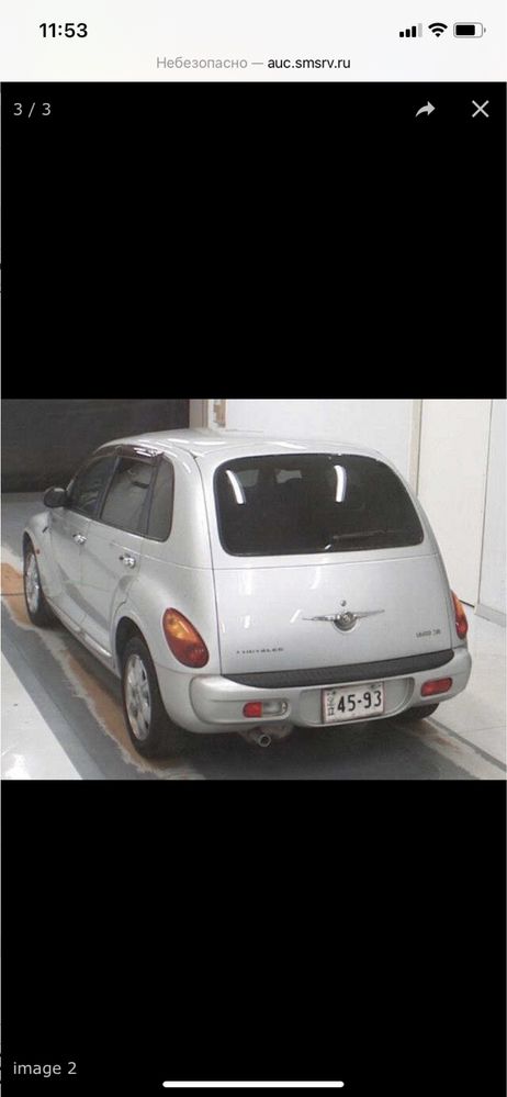 Крайслер Chrysler PT Cruiser 2003гв по запчастям