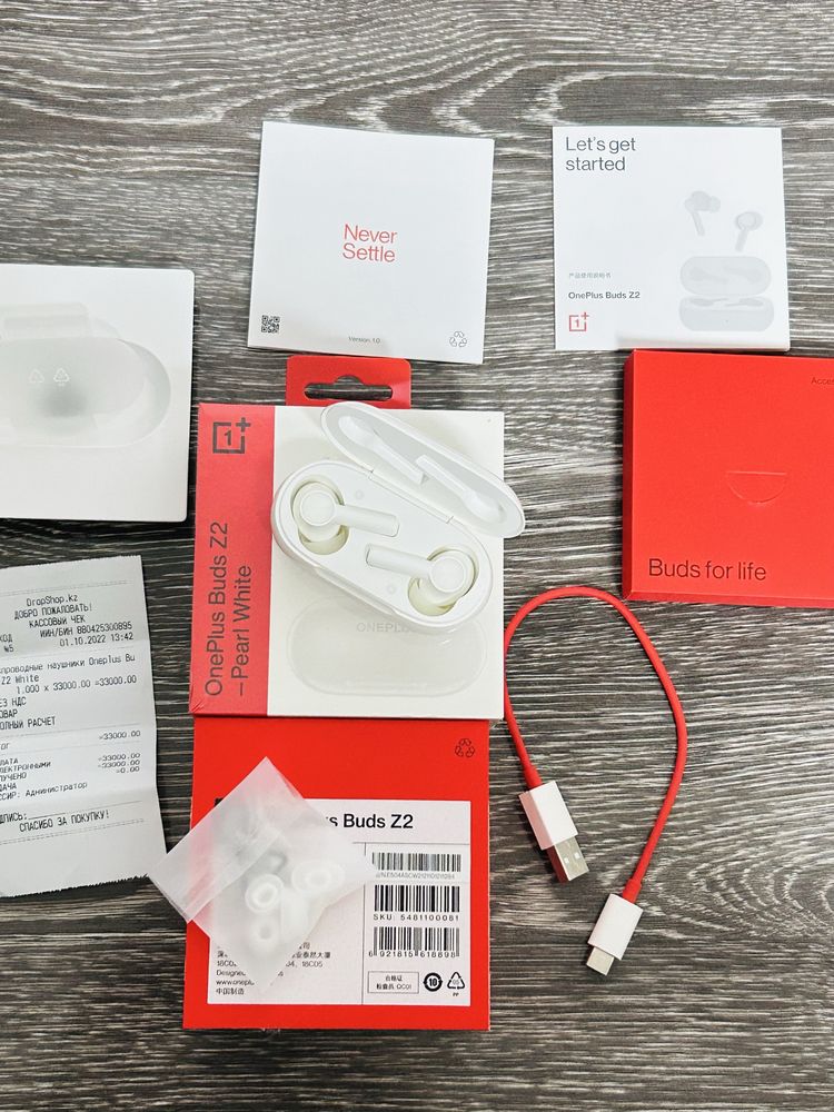 Беспроводные наушники Oneplus Buds Z2 White